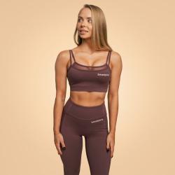 GymBeam BeastPink Sportovní podprsenka Breeze Mulberry