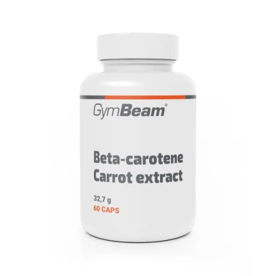 GymBeam Beta-karoten (extrakt z mrkve) 60 kaps.