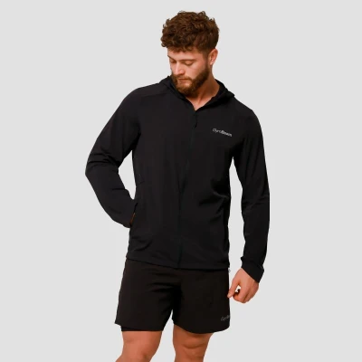 GymBeam Běžecká bunda Pulse Black