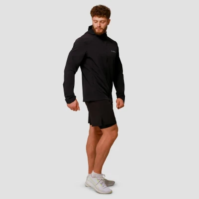 GymBeam Běžecká bunda Pulse Black