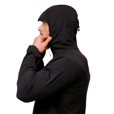 GymBeam Běžecká bunda Pulse Black