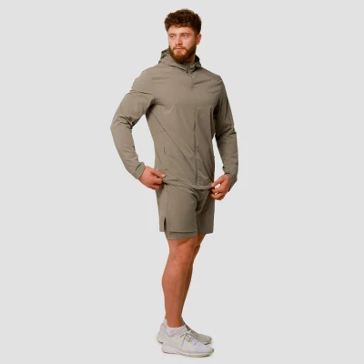 GymBeam Běžecká bunda Pulse Vetiver