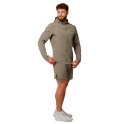 GymBeam Běžecká bunda Pulse Vetiver
