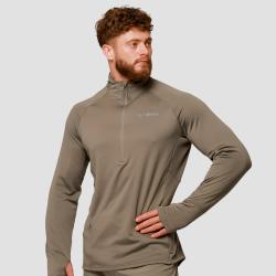 GymBeam Pulse 1/2 Zip Running Sweatshirt Vetiver