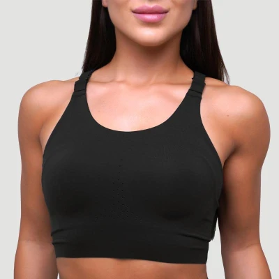 GymBeam Pulse Running Sports Bra Black