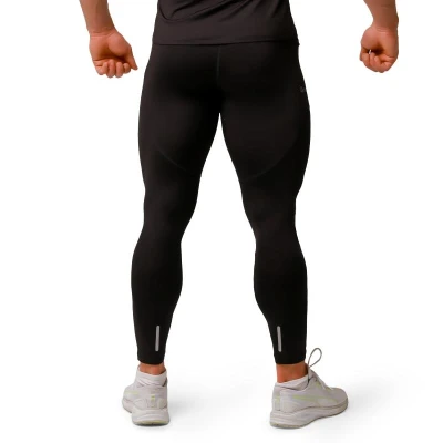GymBeam Pulse Black pánské běžecké legíny
