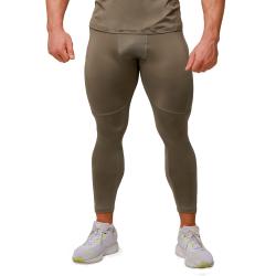GymBeam Běžecké legíny Pulse Vetiver