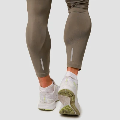 GymBeam Běžecké legíny Pulse Vetiver