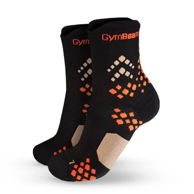 GymBeam Pulse Black pánské běžecké ponožky