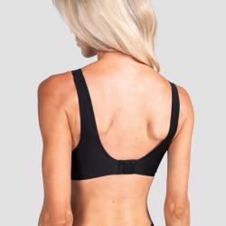 GymBeam Bezkášová podprsenka Comfy Black