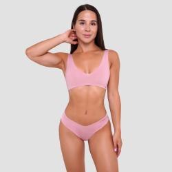GymBeam Bezešvá podprsenka Dusty Rose