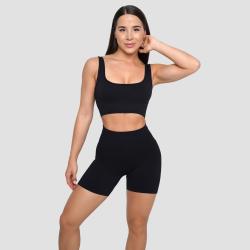 GymBeam Bezešvá sportovní podprsenka Lift Black