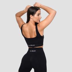 GymBeam Bezešvá sportovní podprsenka Lift Black