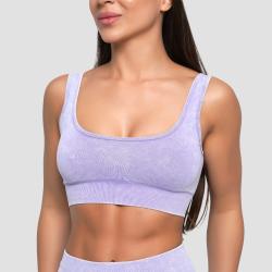 GymBeam Bezešvá sportovní podprsenka Lift Violet