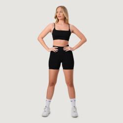 GymBeam Bezešvá sportovní podprsenka NEO Black