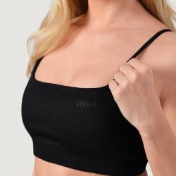 GymBeam Bezešvá sportovní podprsenka NEO Black