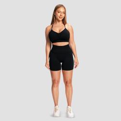 GymBeam Bezešvá sportovní podprsenka Sculpt Black