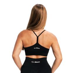 GymBeam Bezešvá sportovní podprsenka Sculpt Black