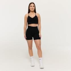 GymBeam Bezešvá sportovní podprsenka Sculpt Black