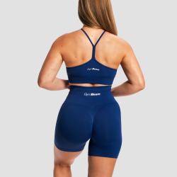 GymBeam Bezešvá sportovní podprsenka Sculpt Navy