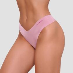 GymBeam Bezešvé kalhotky 3Pack Dusty Rose