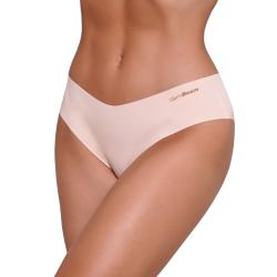 GymBeam Bezešvé kalhotky Classic 3Pack Beige