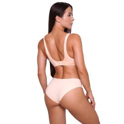 GymBeam Bezešvé kalhotky Classic 3Pack Beige