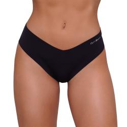 GymBeam Bezešvé kalhotky Classic 3Pack Black