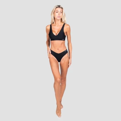 GymBeam Bezešvé kalhotky Comfy 3Pack Black