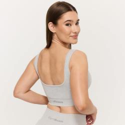 GymBeam Bezešvá sportovní podprsenka Lift Grey