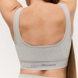 GymBeam Bezešvá sportovní podprsenka Lift Grey