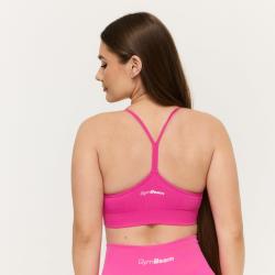 GymBeam Bezešvá sportovní podprsenka Sculpt Rose