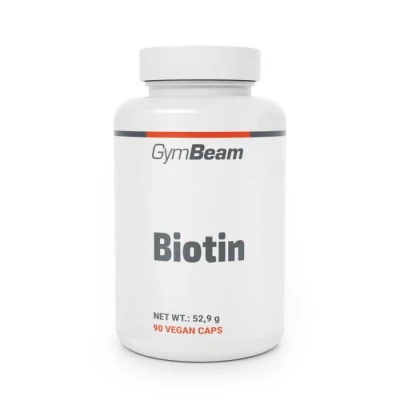 GymBeam D-Biotin (Vitamín B7) 90 kaps. GymBeam D-Biotin (Vitamín B7) 90 kaps.
