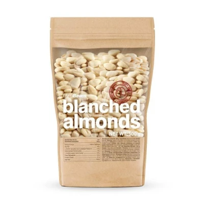 GymBeam Blanšírované mandle 500 g GymBeam Blanšírované mandle 500 g