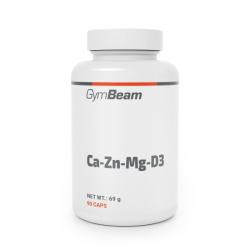 GymBeam Ca-Zn-Mg-D3 90 kaps.