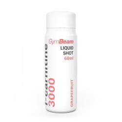 GymBeam L-karnitin 3000 Liquid Shot 60 ml 20 x 60 ml