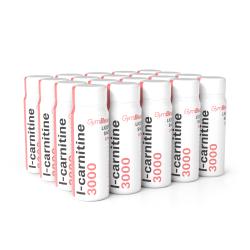 GymBeam L-karnitin 3000 Liquid Shot 60 ml 20 x 60 ml