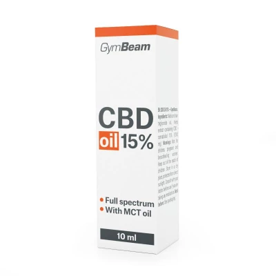 GymBeam CBD olej 15% 10 ml