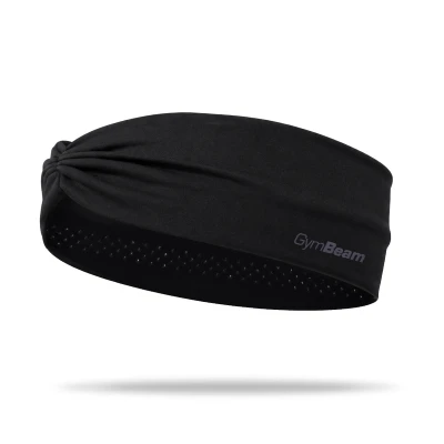 GymBeam Bow Black dámská čelenka