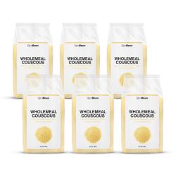 GymBeam Celozrnný kuskus 6 x 500 g