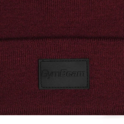 GymBeam Čepice Polar Beanie Burgundy