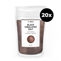 GymBeam Čierna Himalájska soľ 500 g - jemná 20 x 500 g