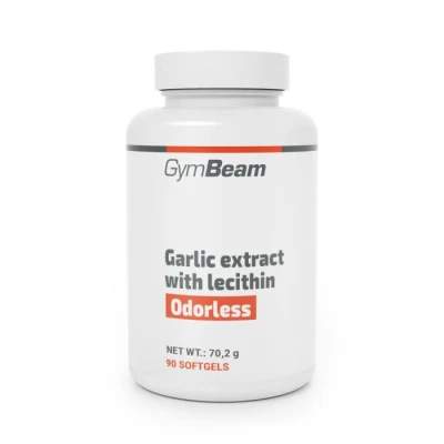 GymBeam Česnekový extrakt s lecitinem 90 kaps. GymBeam Česnekový extrakt s lecitinem 90 kaps.