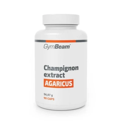 GymBeam Žampion (Agaricus) extrakt s 20 % polysacharidů a 10 % beta-glukanů 90 kaps. GymBeam Žampion (Agaricus) extrakt s 20 % polysacharidů a 10 % beta-glukanů 90 kaps.