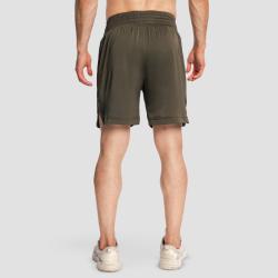 GymBeam Combat Boxing Shorts Olive Grey