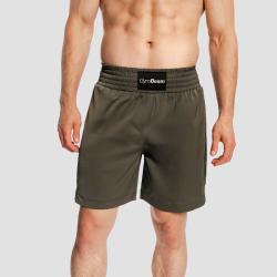 GymBeam Combat Boxing Shorts Olive Grey