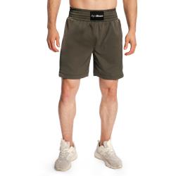 GymBeam Combat Boxing Shorts Olive Grey
