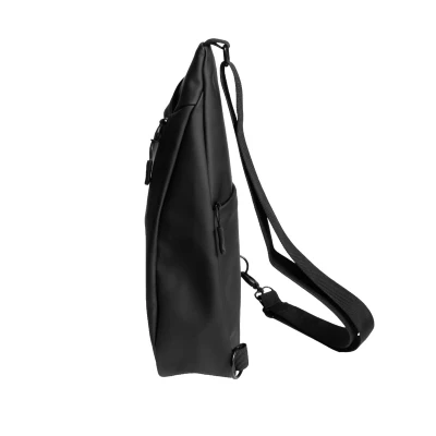 GymBeam Urban Black unisex taška přes rameno
