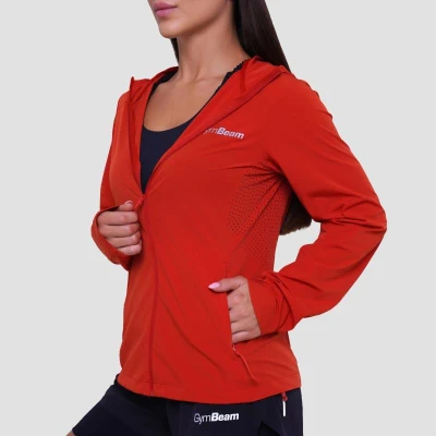 GymBeam Dámská běžecká bunda Pulse Orange