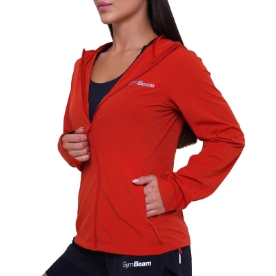 GymBeam Dámská běžecká bunda Pulse Orange